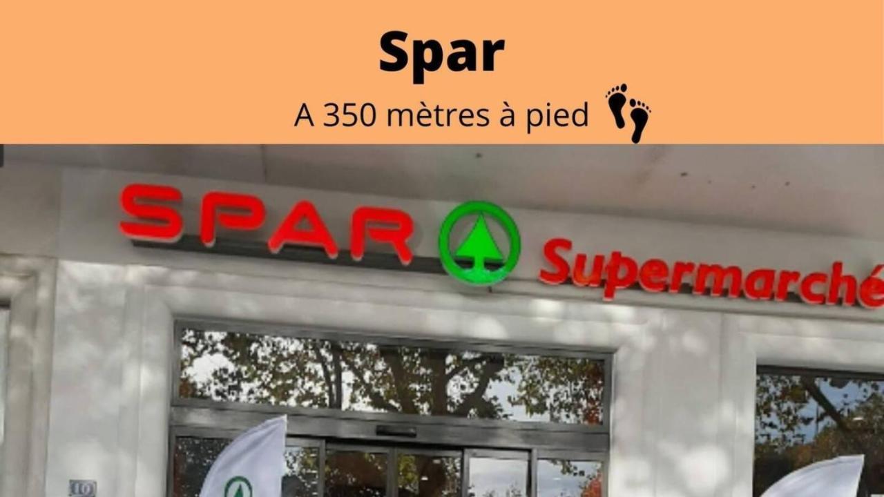 Saint Nazaire - White Lion - Centre Ville - Au Calme - Parking Privatif Aerien - Internet Haut Debit Fibre ภายนอก รูปภาพ