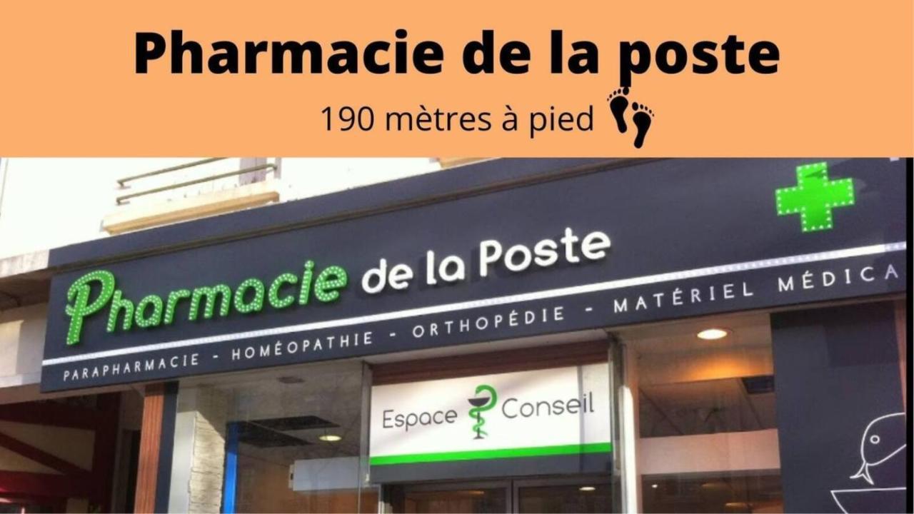 Saint Nazaire - White Lion - Centre Ville - Au Calme - Parking Privatif Aerien - Internet Haut Debit Fibre ภายนอก รูปภาพ