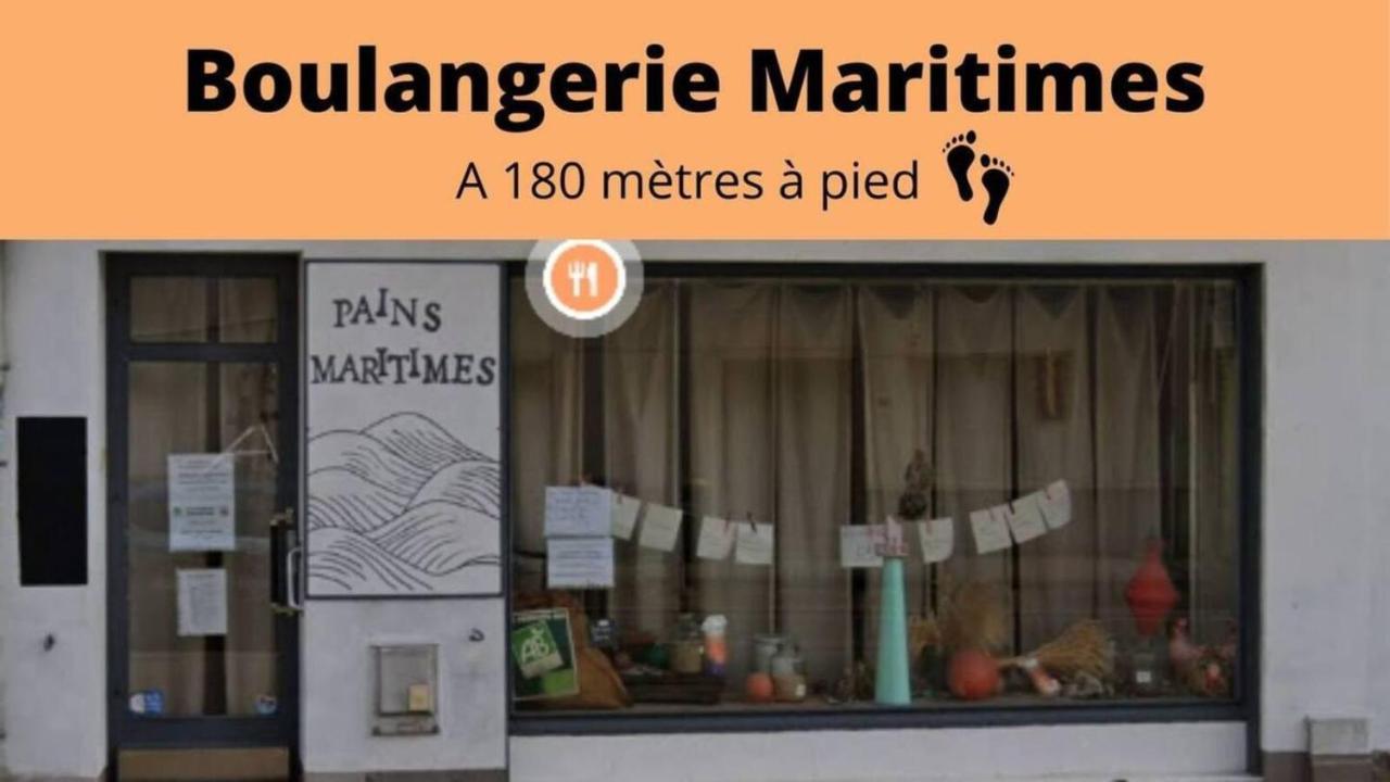 Saint Nazaire - White Lion - Centre Ville - Au Calme - Parking Privatif Aerien - Internet Haut Debit Fibre ภายนอก รูปภาพ